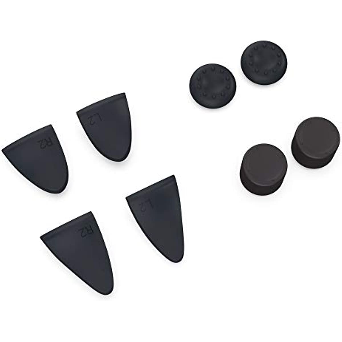 PS5 Thumb Grips, PS5 Accessories Include 4 PS5 Rubber Thumb Caps and 4 PS5 Trigger Extenders