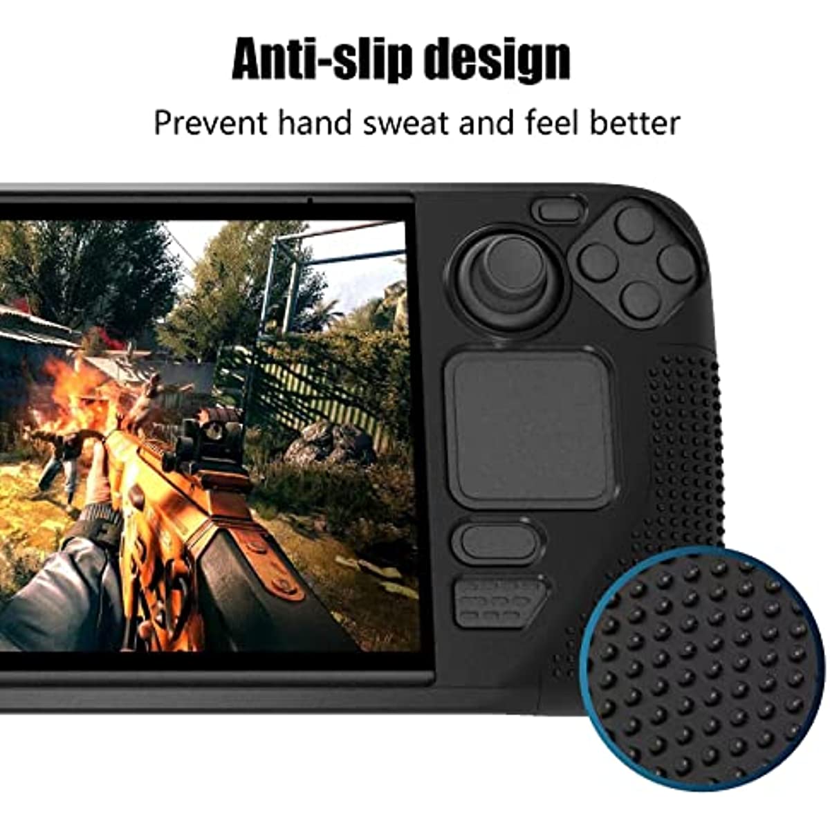 steam deck case silicone