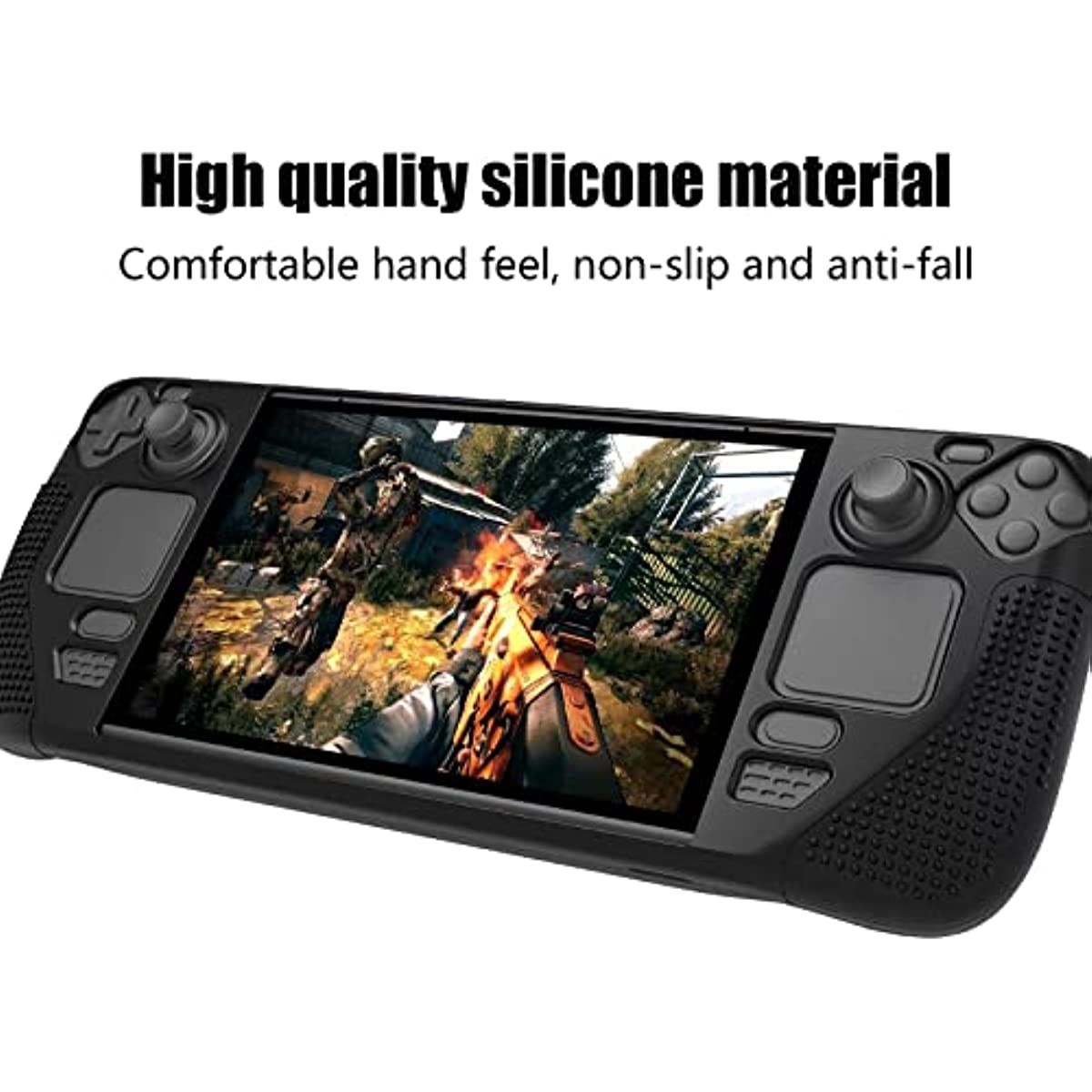 steam deck silicone cover case