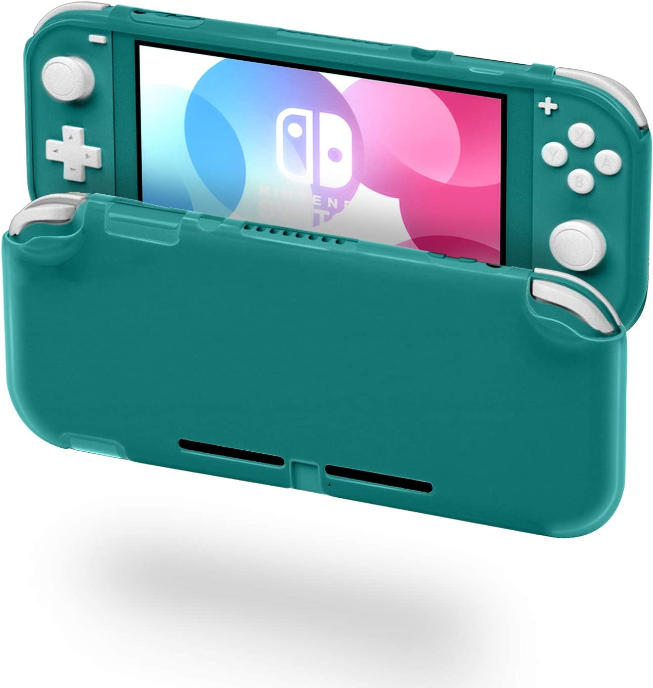 TPU Case Compatible with Switch Lite, Flexible Soft Protective Cover Case Compatible with Switch lite 2019 - Turquoise