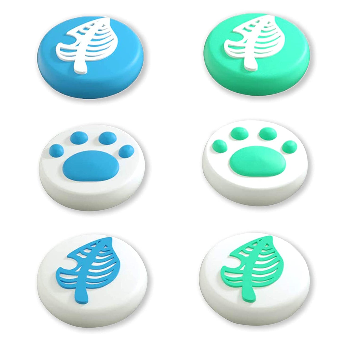 Cute Switch Thumb Grips, Soft and Comfortable Switch Flower Thumb Grips, OLED Switch Thumb Grips