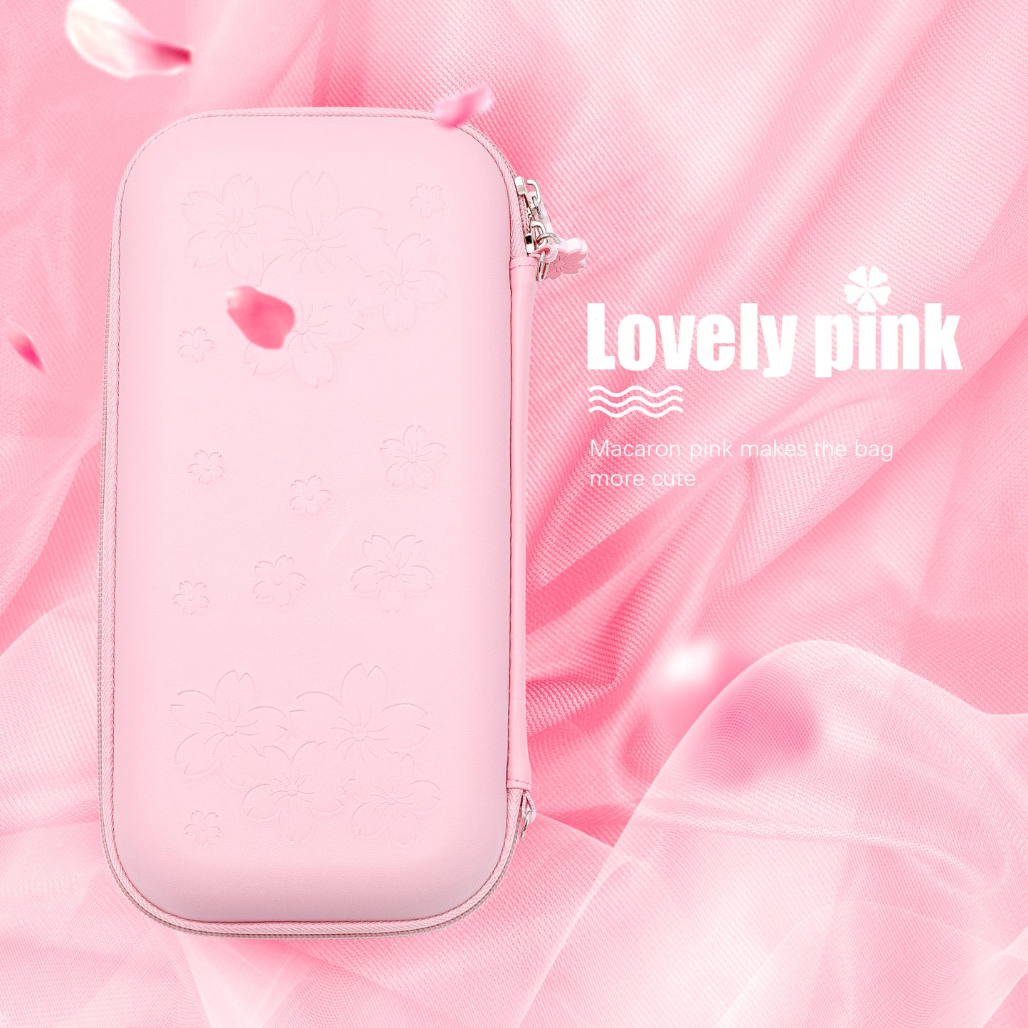 nintendo switch pink carry case