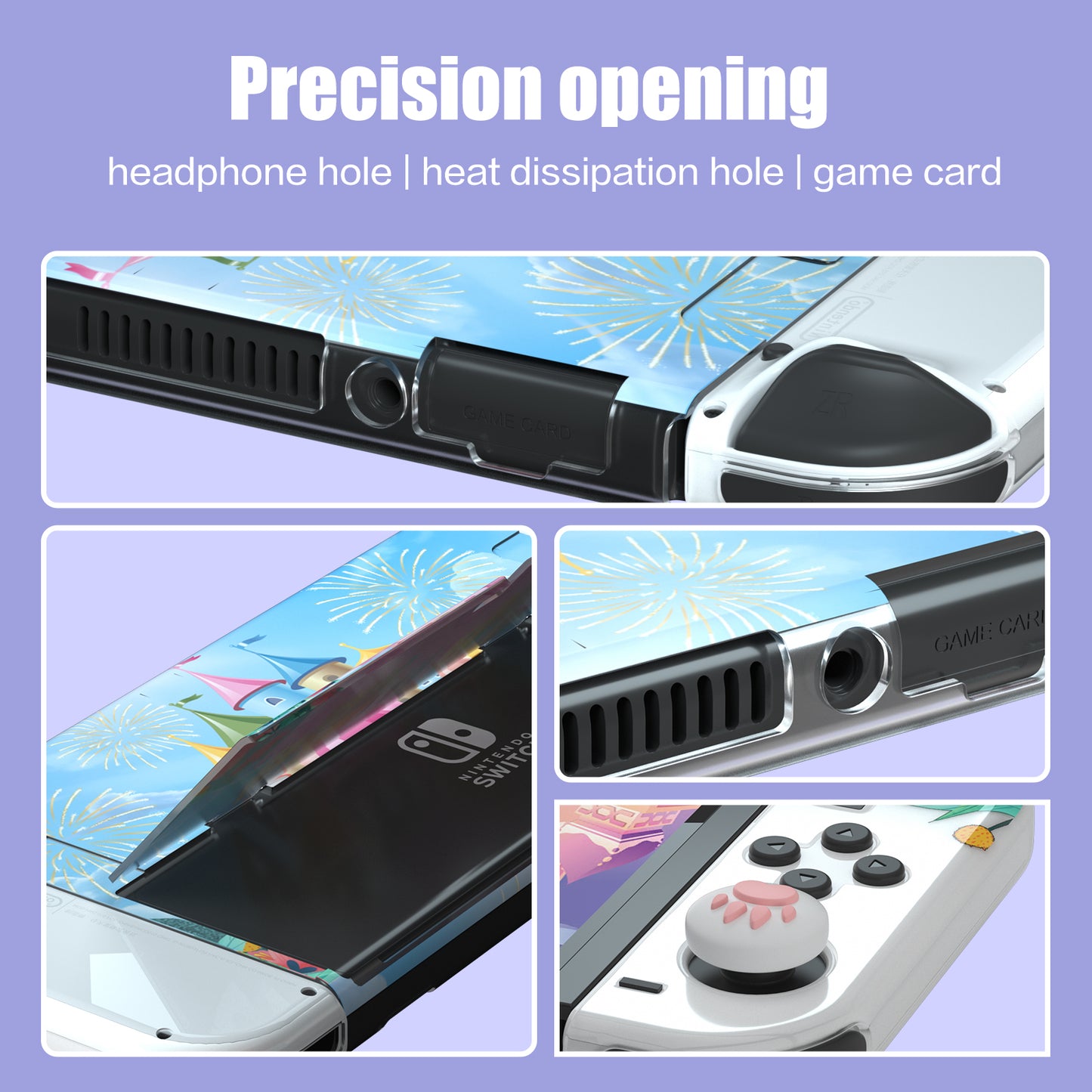 nintendo switch oled cover case