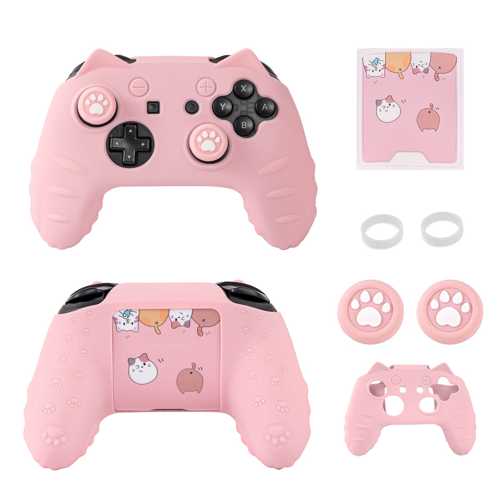 Nintendo Switch Pro Controller Skin Cat with Switch Pro Controller Joy –  HEATFUN