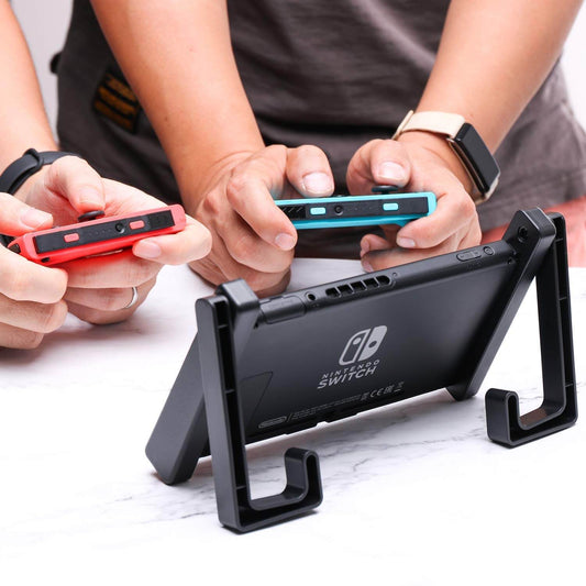 Switch Stand and Car Headrest Mount - Adjustable Desk Holder and Travel Mount - Portable Gaming Support for Kids and Road Trips (Not for Switch 2)