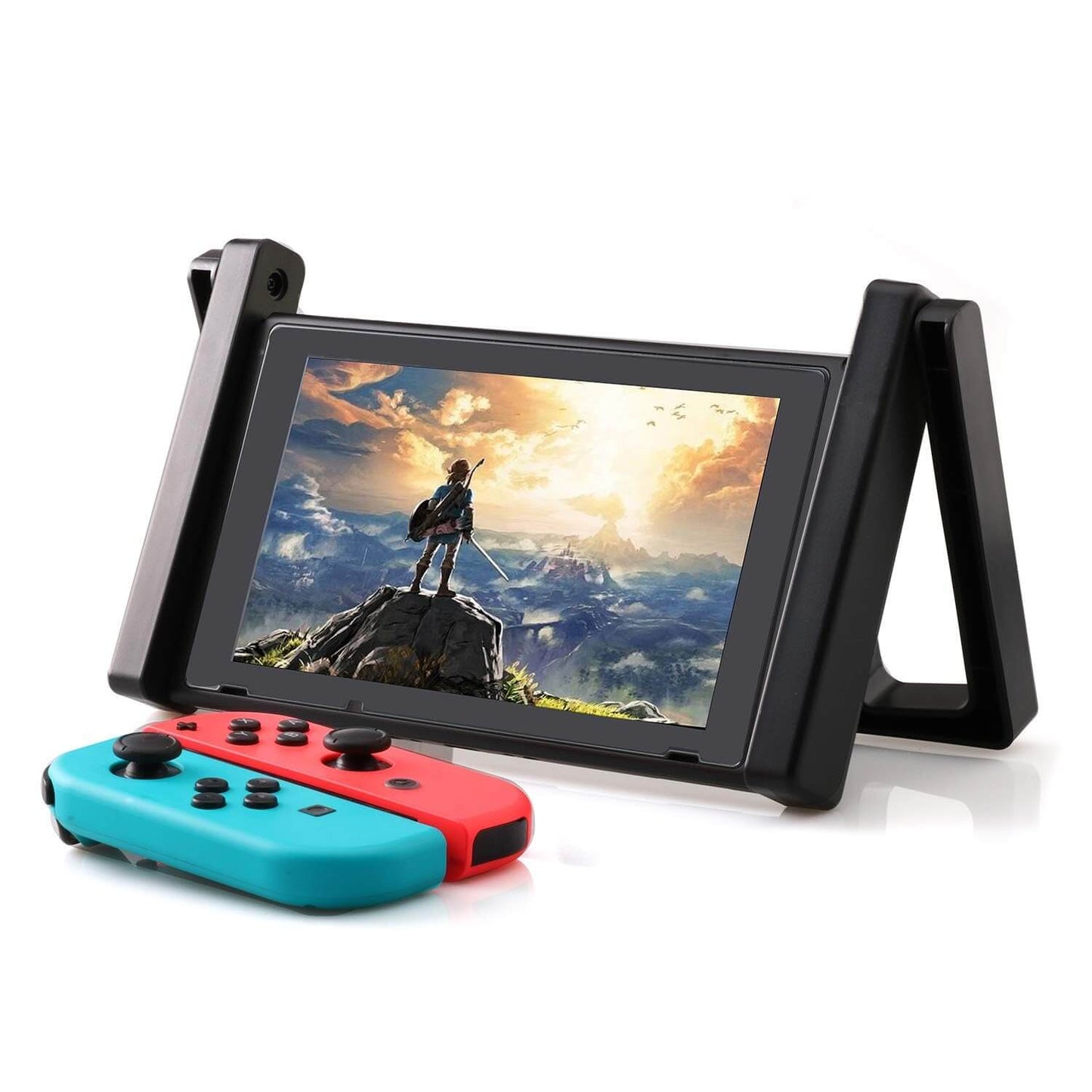 Switch Stand and Car Headrest Mount - Adjustable Desk Holder and Travel Mount - Portable Gaming Support for Kids and Road Trips (Not for Switch 2)