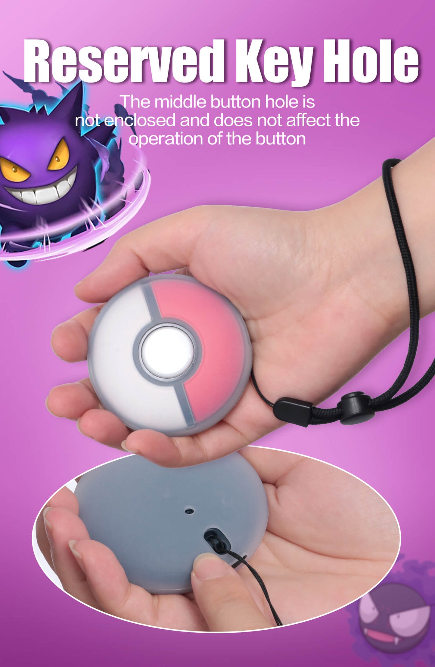 silicone case for pokemon go plus+