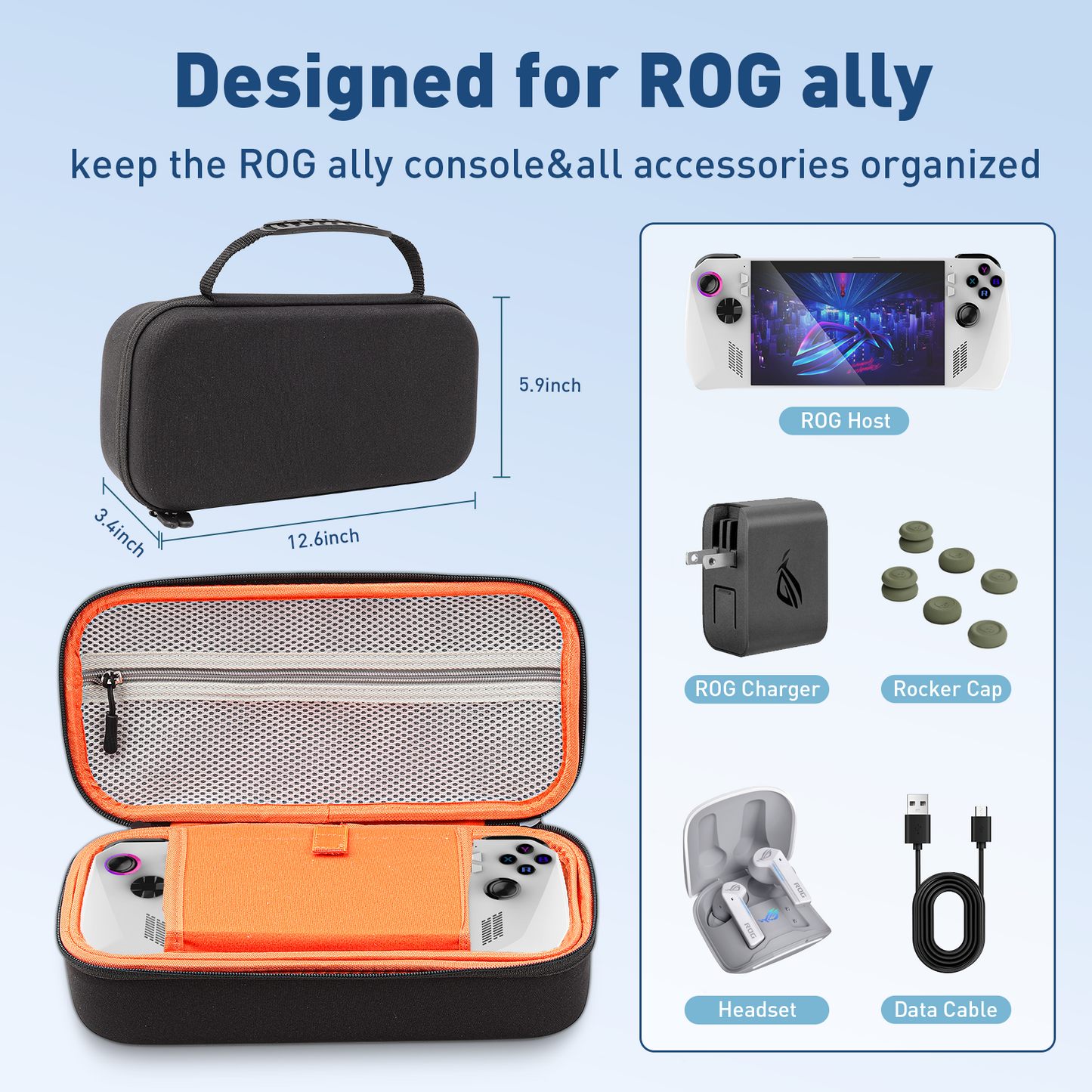 ASUS Rog Ally 2023 Carry Case