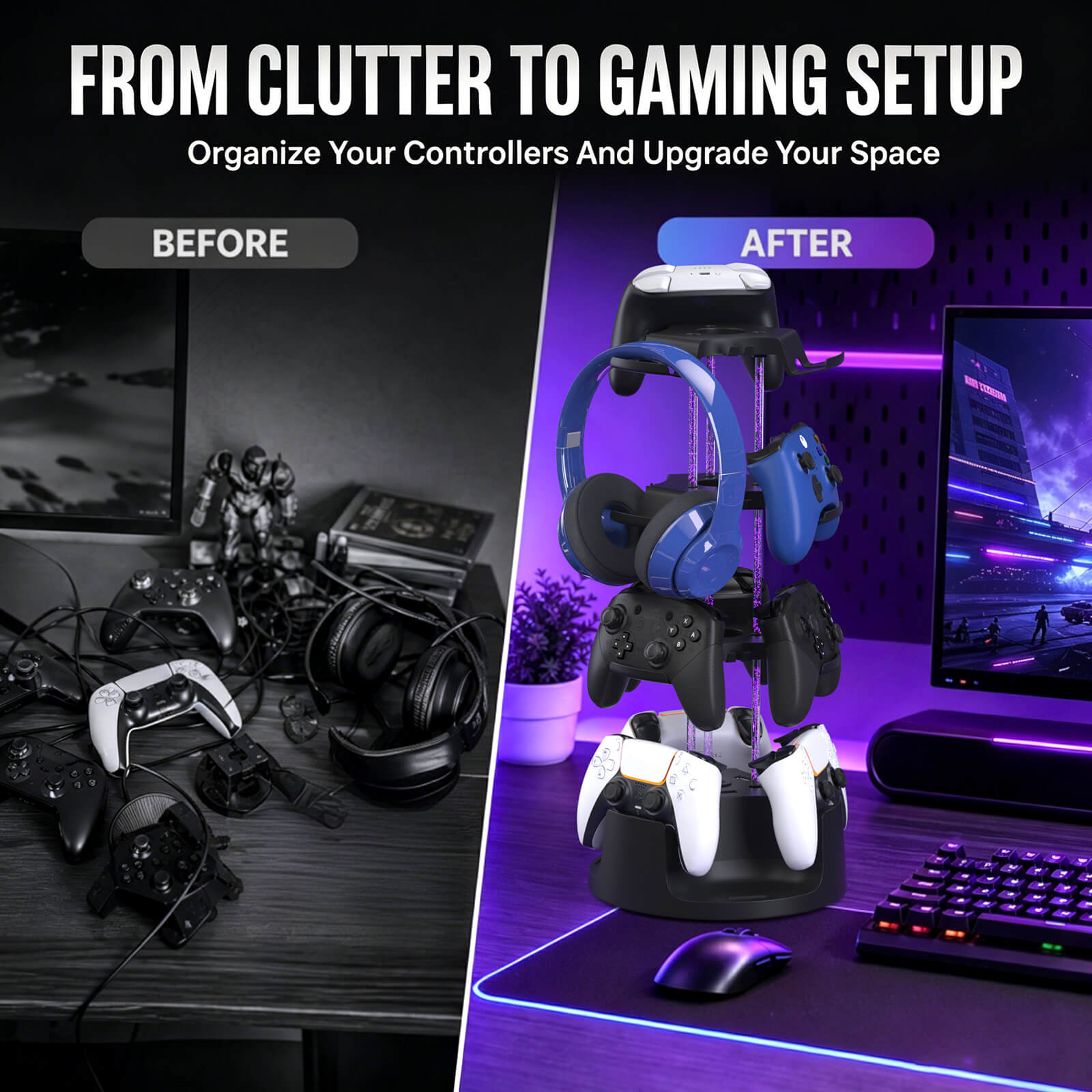 gaming setup accessories