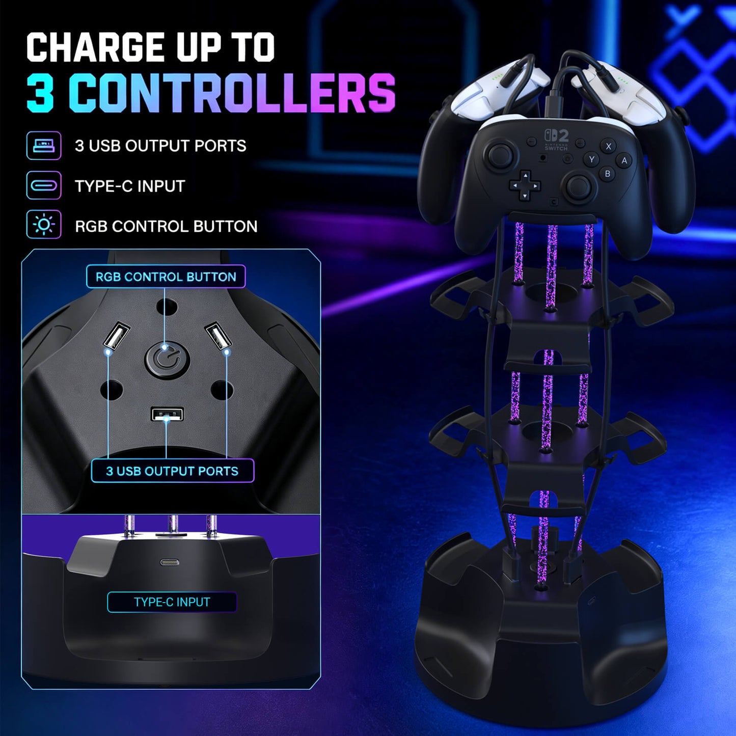 RGB controller stand