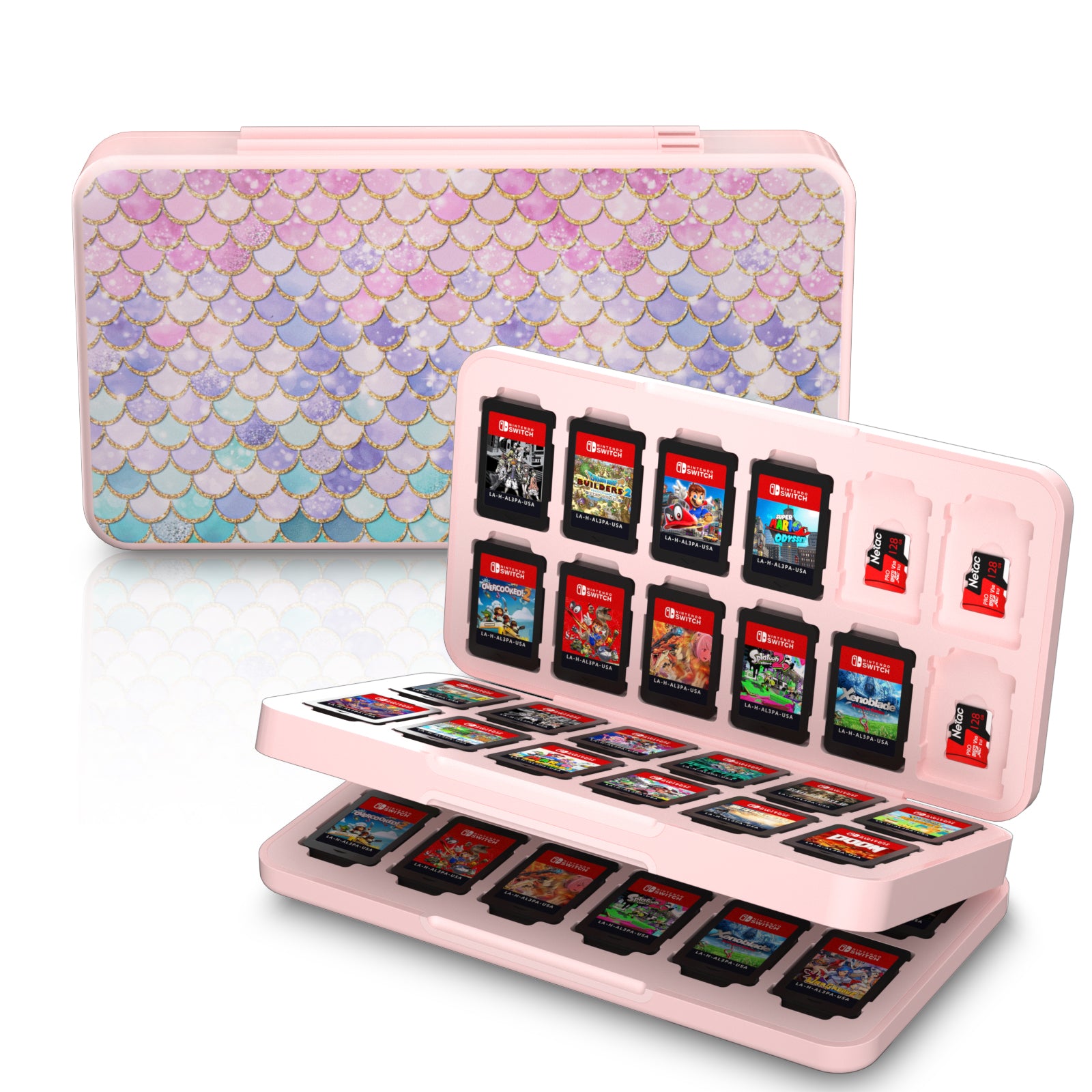 Nintendo Switch Game Case with 48 Slots – HEATFUN