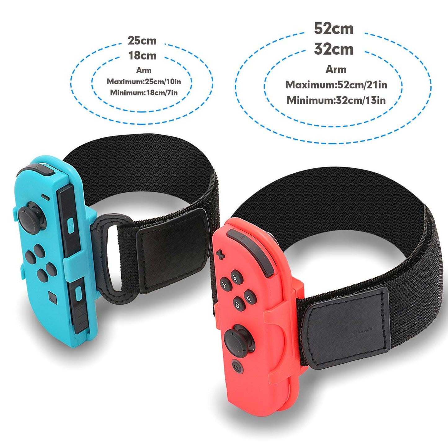 Leg Strap for Nintendo Switch Ring Fit Adventure and Nintendo Switch Sports (hand and foot)