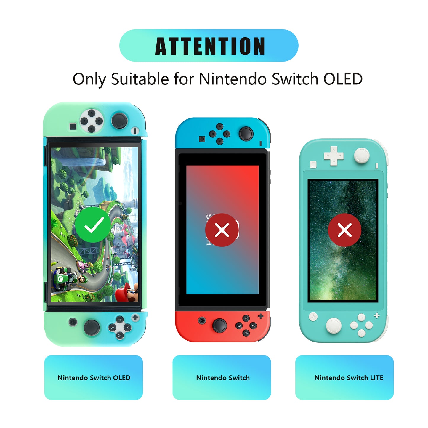 nintendo switch oled case hard