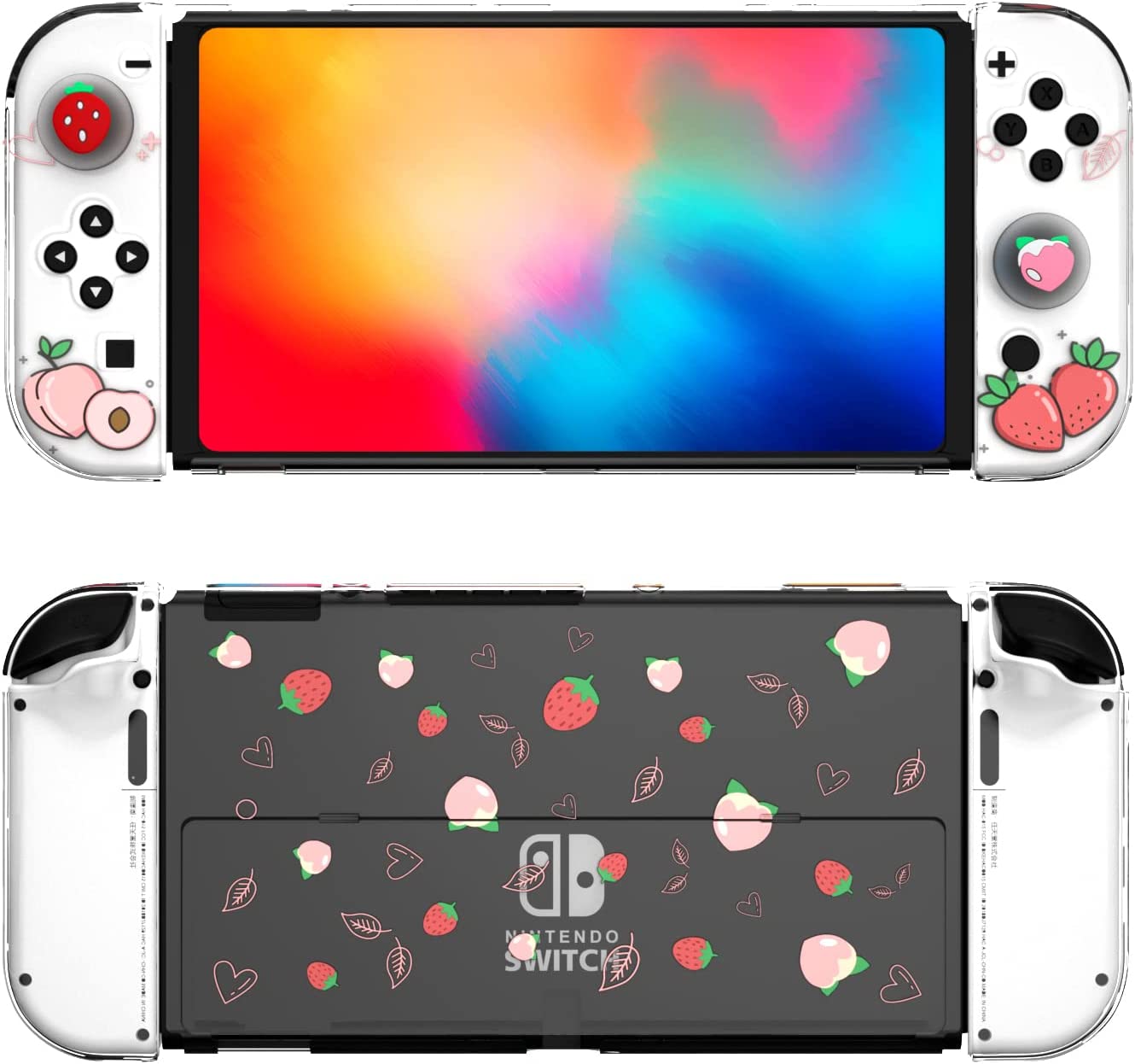 nintendo switch oled protective case cute