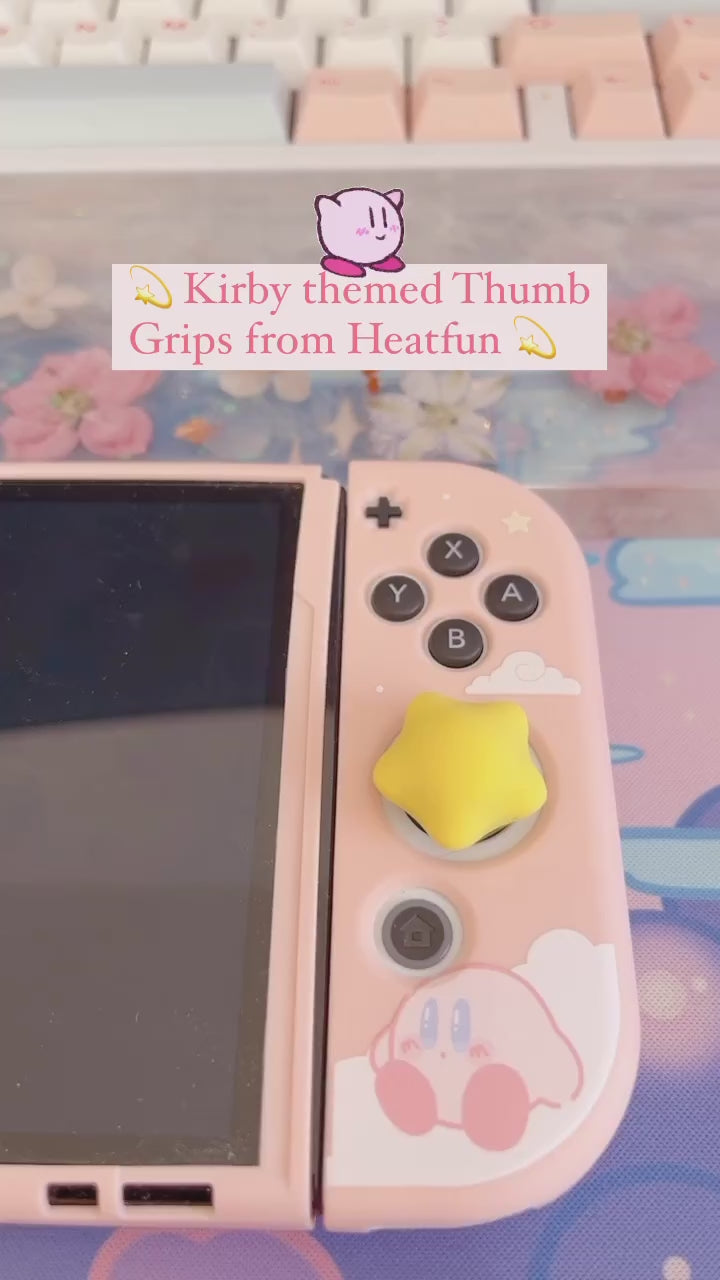 nintendo switch kirby thumb grips