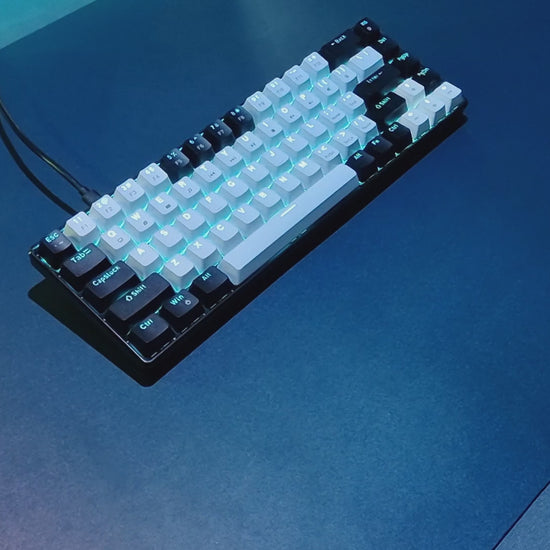 68 keys mechanical keyboard