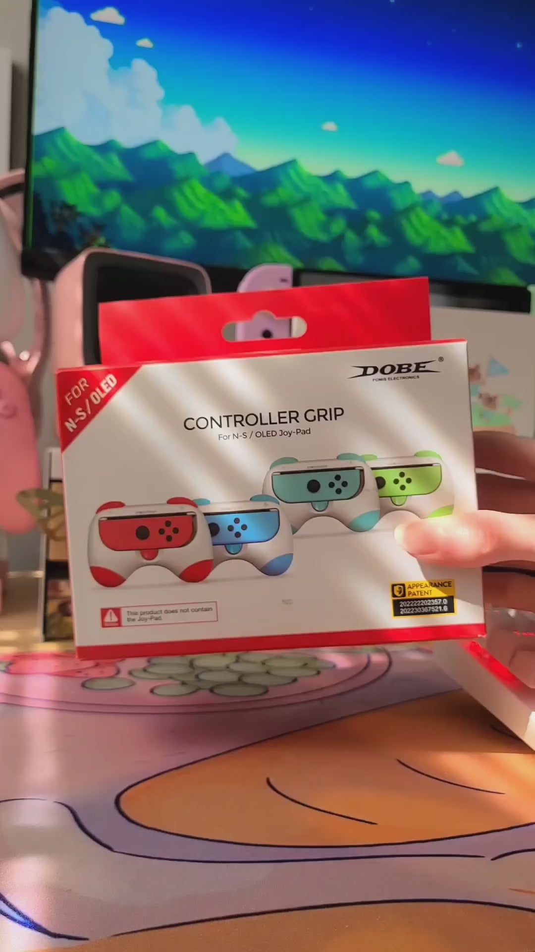 nintendo switch controller hand grips