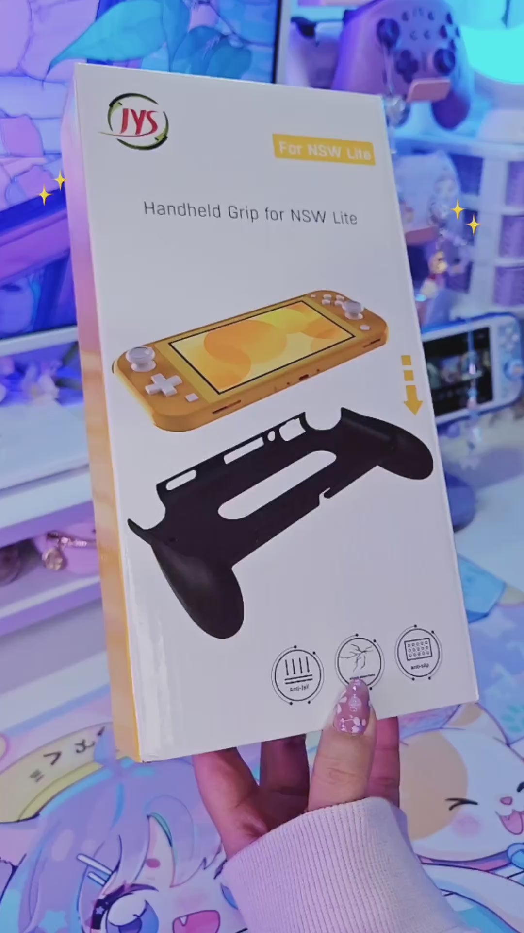 nintendo switch lite holder grip