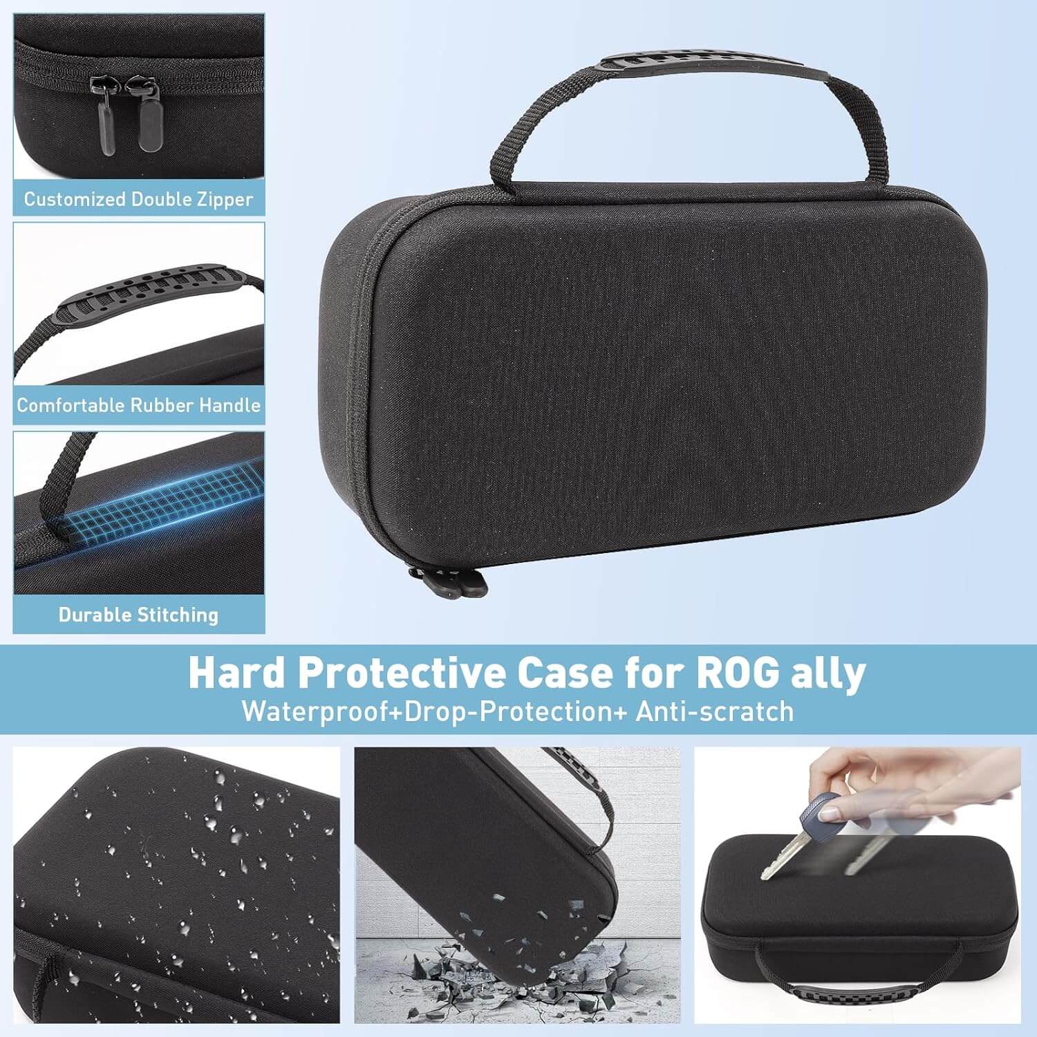 rog ally black case