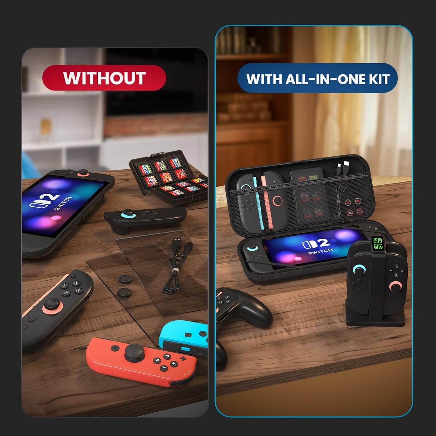 Everything Your Switch 2 Needs — 14-in-1 Travel Bundle