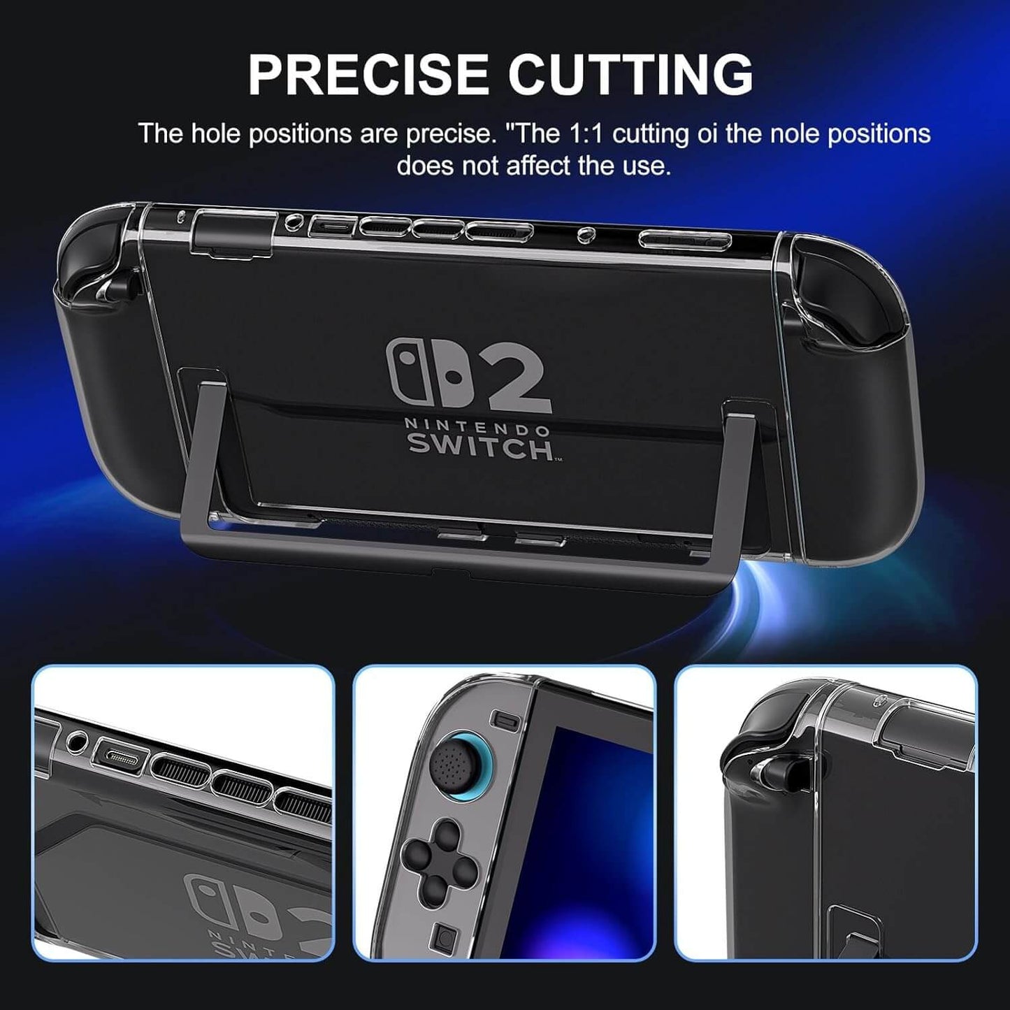 nintendo switch 2 thin dockable case