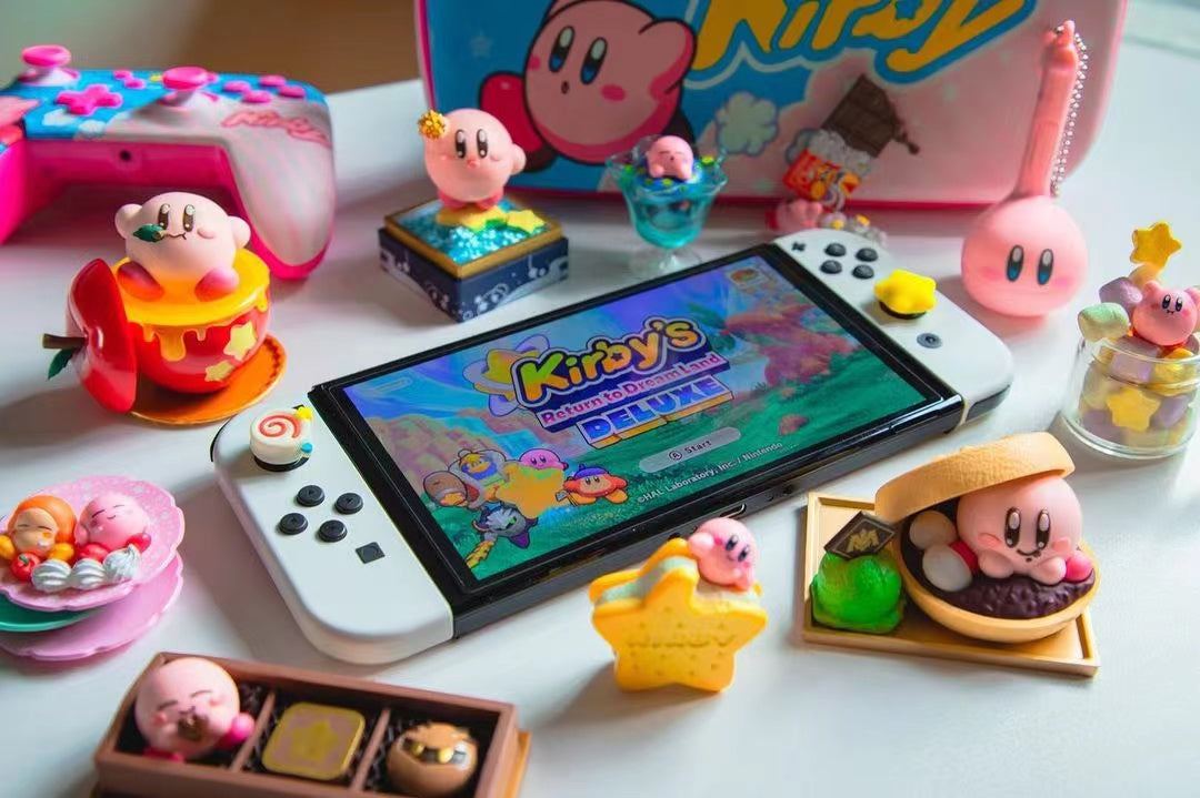 switch oled kirby thumb grips