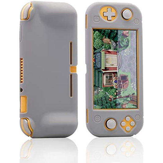 Switch Lite Grip Case , Switch lite Protector Case, Silicone Case for Nintendo Switch Lite - Light Gray