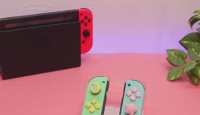 kirby thumb grips for nintendo switch