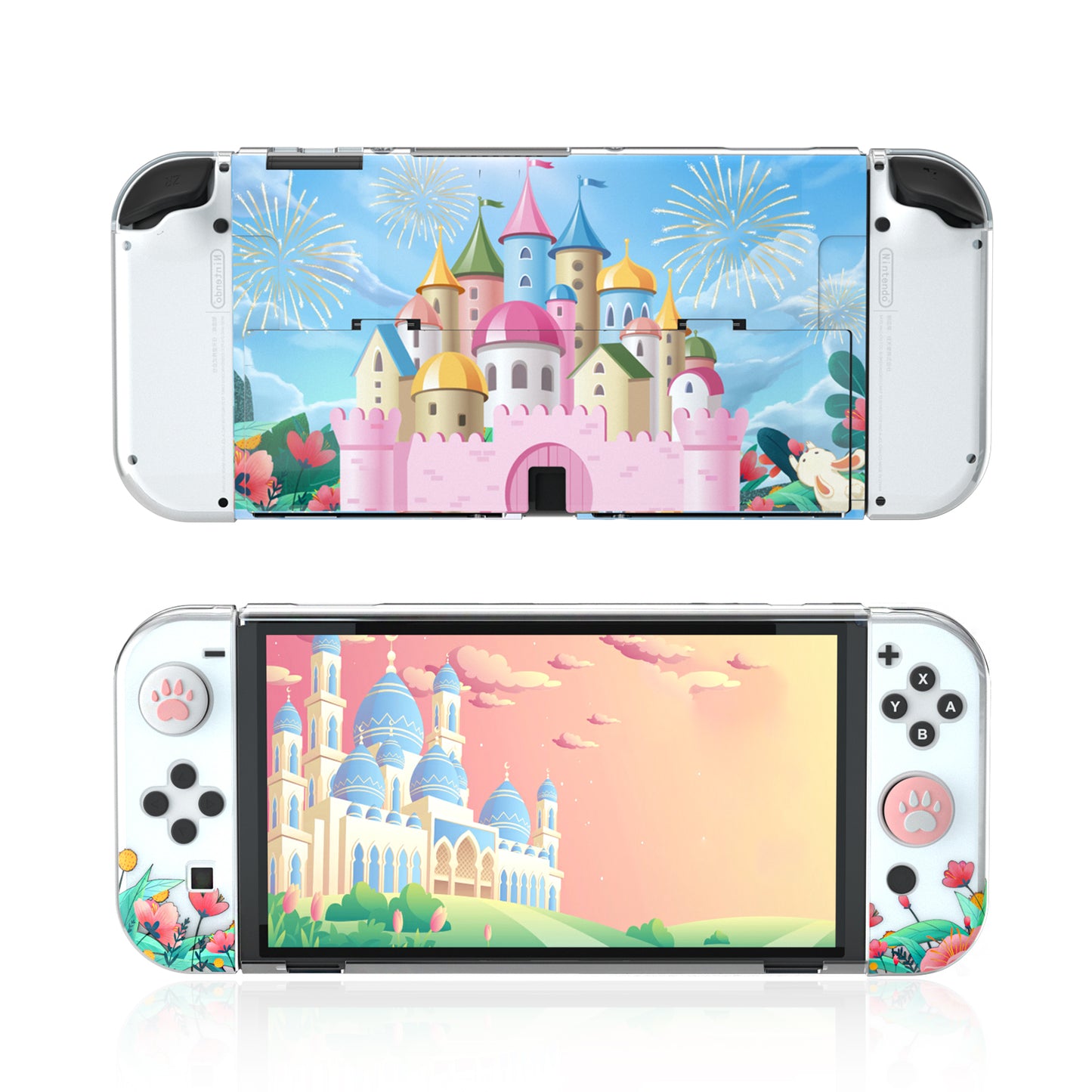 nintendo switch oled cute case